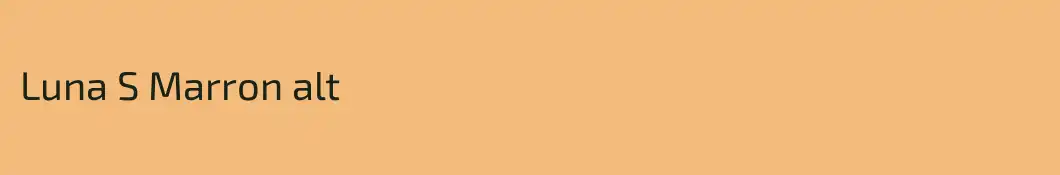 Luna S Marron alt